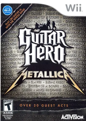 Guitar Hero - Metallica box cover front